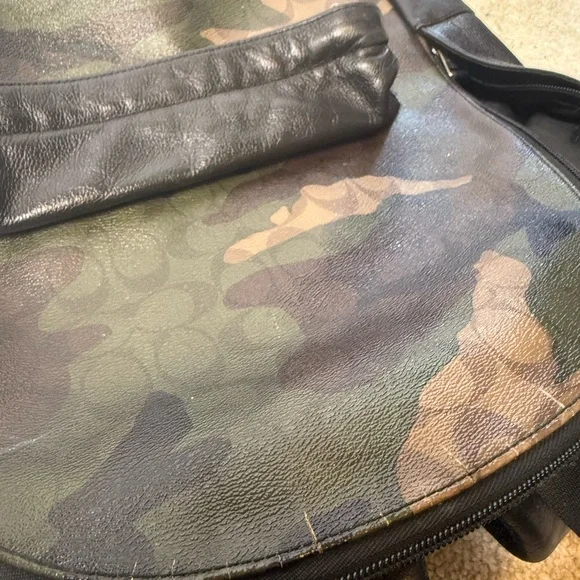 Coach West Backpack in Signature Camo Print - Picture 13 of 14